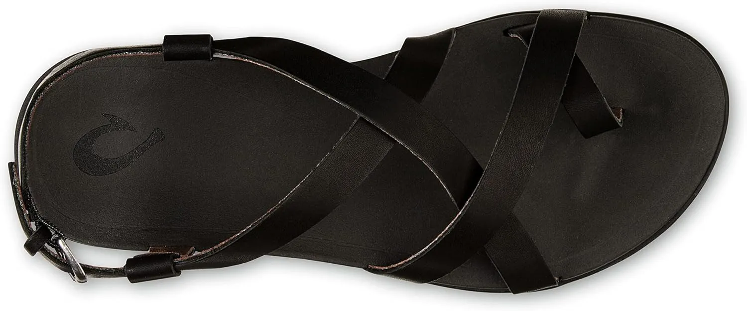 OLUKAI Upena Women's Beach Sandals, Quick-Dry Flip-Flop Slides, Water Resistant & Modern Low Profile Design, All-Day Comfort Fit & Wet Grip Soles