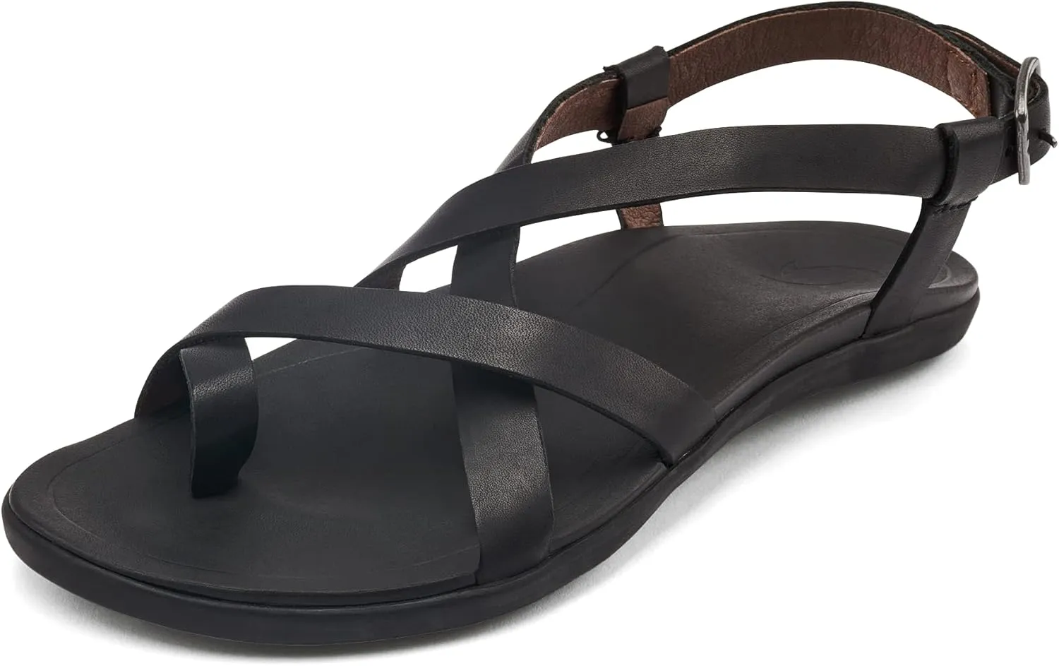 OLUKAI Upena Women's Beach Sandals, Quick-Dry Flip-Flop Slides, Water Resistant & Modern Low Profile Design, All-Day Comfort Fit & Wet Grip Soles