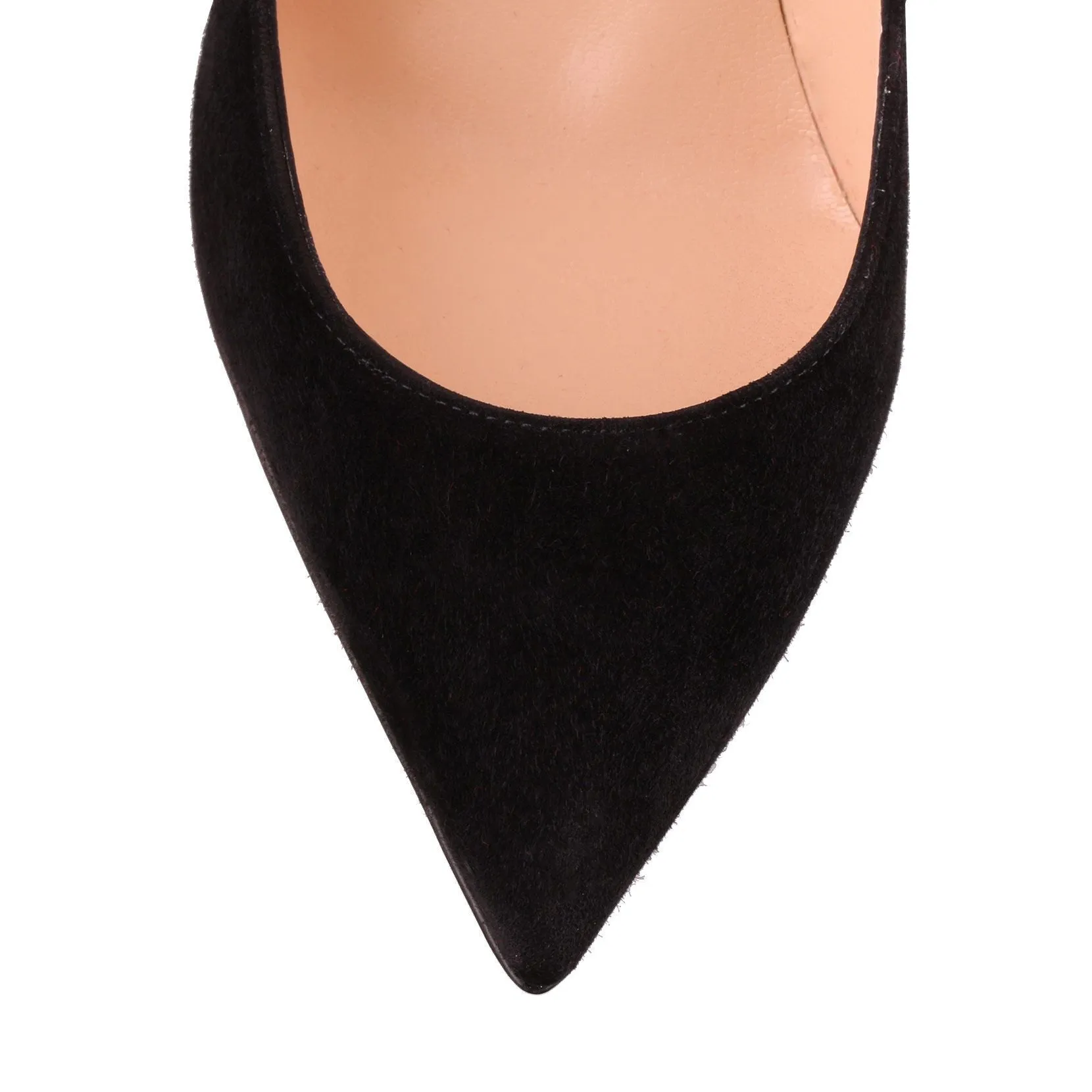 Pigalle Follies 100 black suede pump