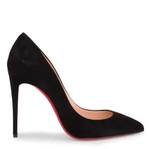 Pigalle Follies 100 black suede pump