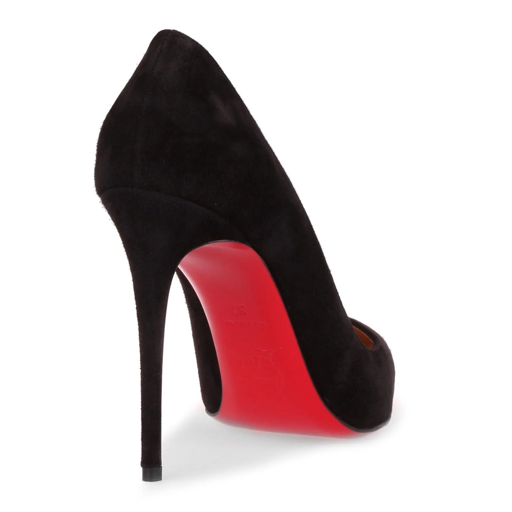 Pigalle Follies 100 black suede pump