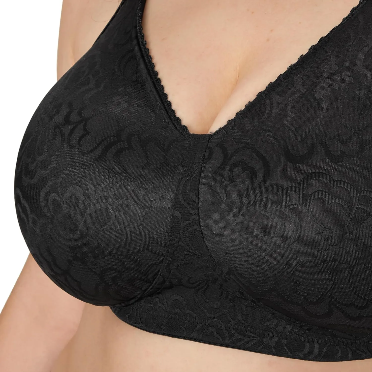 Playtex Women's Wireless Bra, 18 Hour Plus-Size Bras Available, Ultimate Lift, Moisture-Wicking, Single or 2-Pack