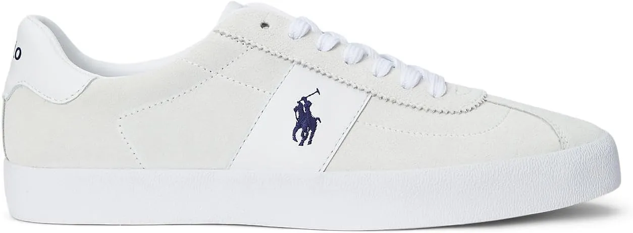 Polo Ralph Lauren Men's Court Vulc Leather-Suede Sneaker
