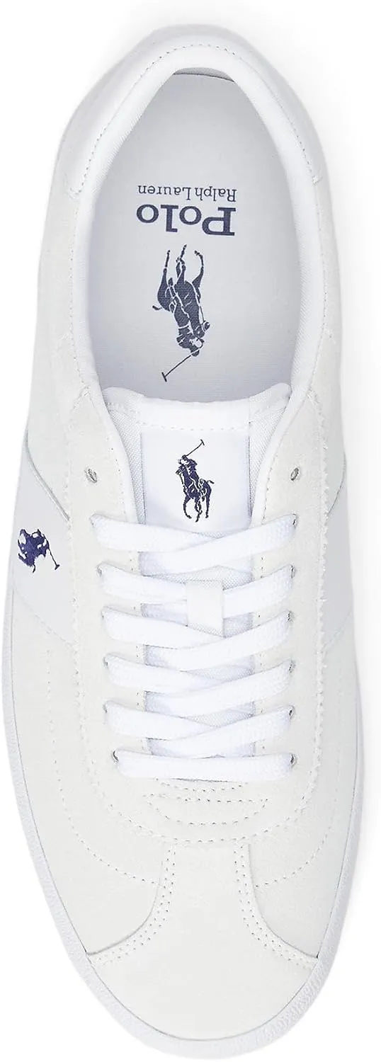 Polo Ralph Lauren Men's Court Vulc Leather-Suede Sneaker