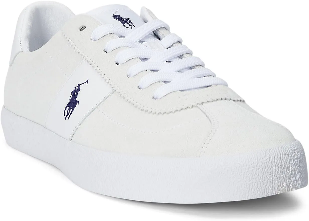 Polo Ralph Lauren Men's Court Vulc Leather-Suede Sneaker