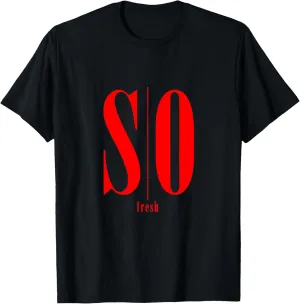 Red So fresh Red Graphic T-Shirt