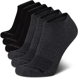 Reebok Men’s Low Cut Socks – 6 Pack Basic Cushion Low Cut No Show Socks for Men - Men's Athletic Socks (Size: 6-12.5)