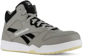 Reebok Men's Rb4136 Bb4500 Safety High Top Composite Toe Work Sneaker Grey and Black Industrial & Construction Boot