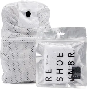 Reshoevn8r Sneaker Laundry Bag for Washing Machine - Mesh Washing Dual Lace Locking System - Shoe Cleaning Bag Compatible with All Sneakers Including Nike, Jordan, Adidas & Yeezy