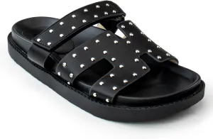 RF ROOM OF FASHION Women's Cutout Design Comfort Slide Sandals