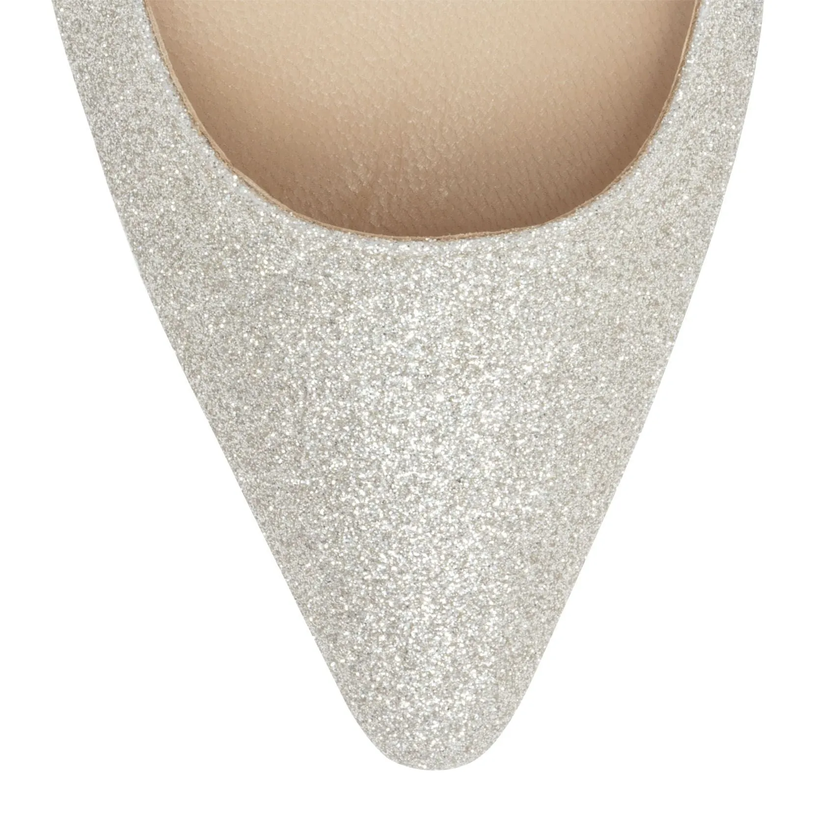 Romy 100 dusty glitter pump