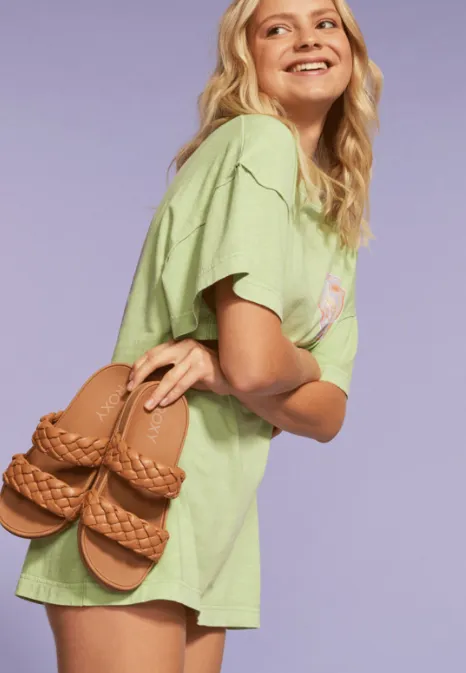 ROXY SLIPPY BRAIDED SANDAL