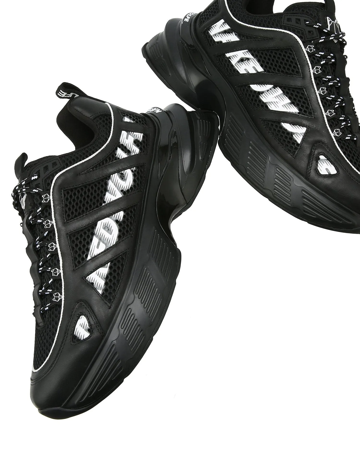 Sain Black Leather