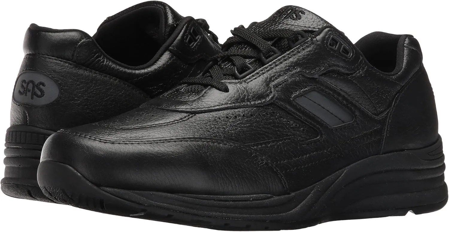 SAS Men's Journey Sneaker Black Suede/Mesh 11 N