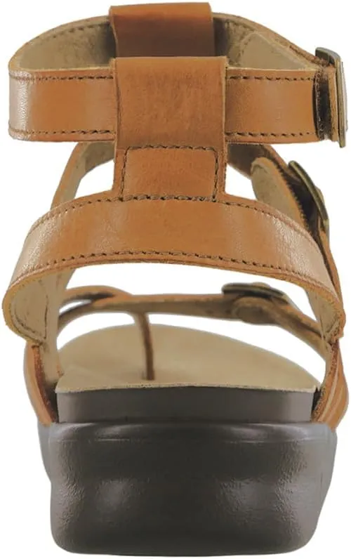 SAS Women's Aria Comfort Gladiator Sandal Flat