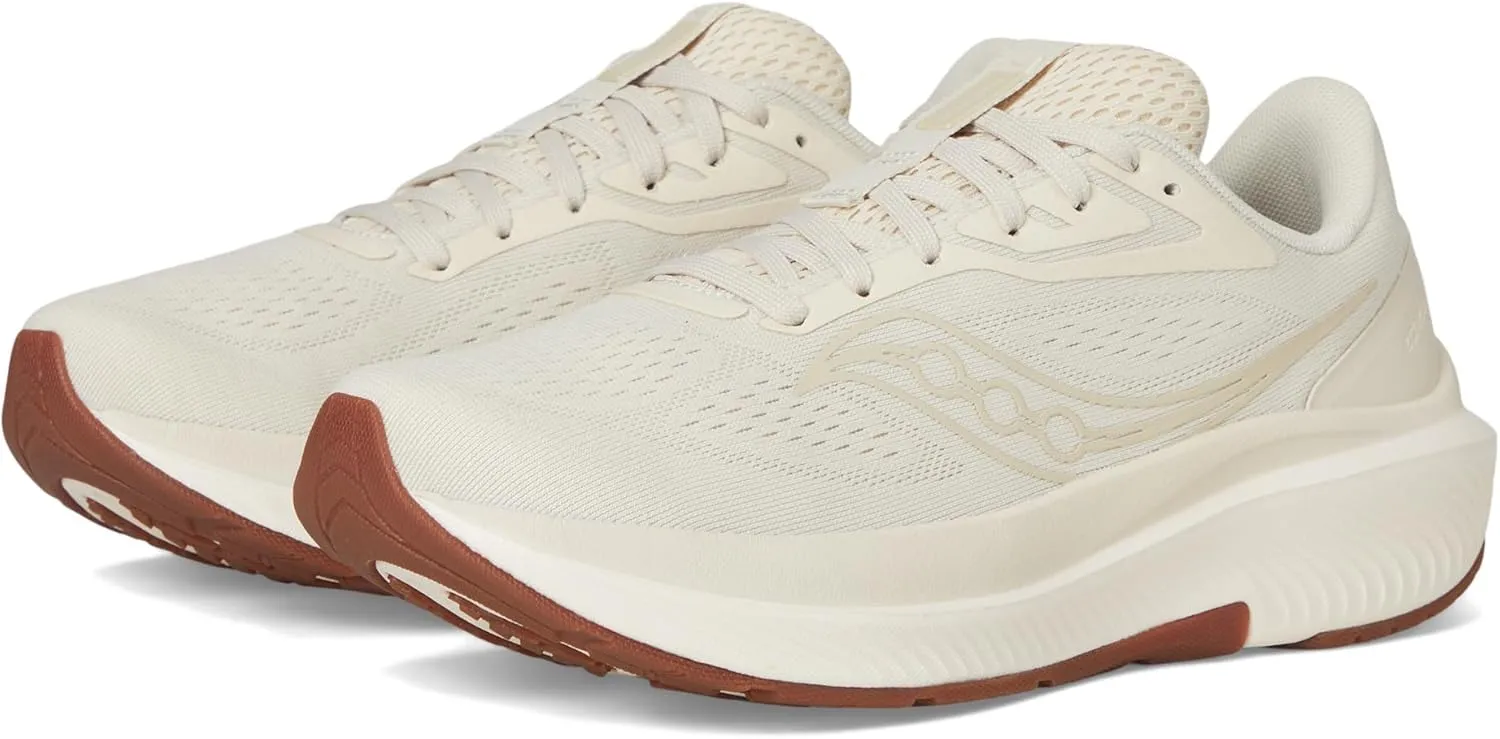 Saucony Women's Echelon 10 Sneaker, RYE/Gum, 9.5