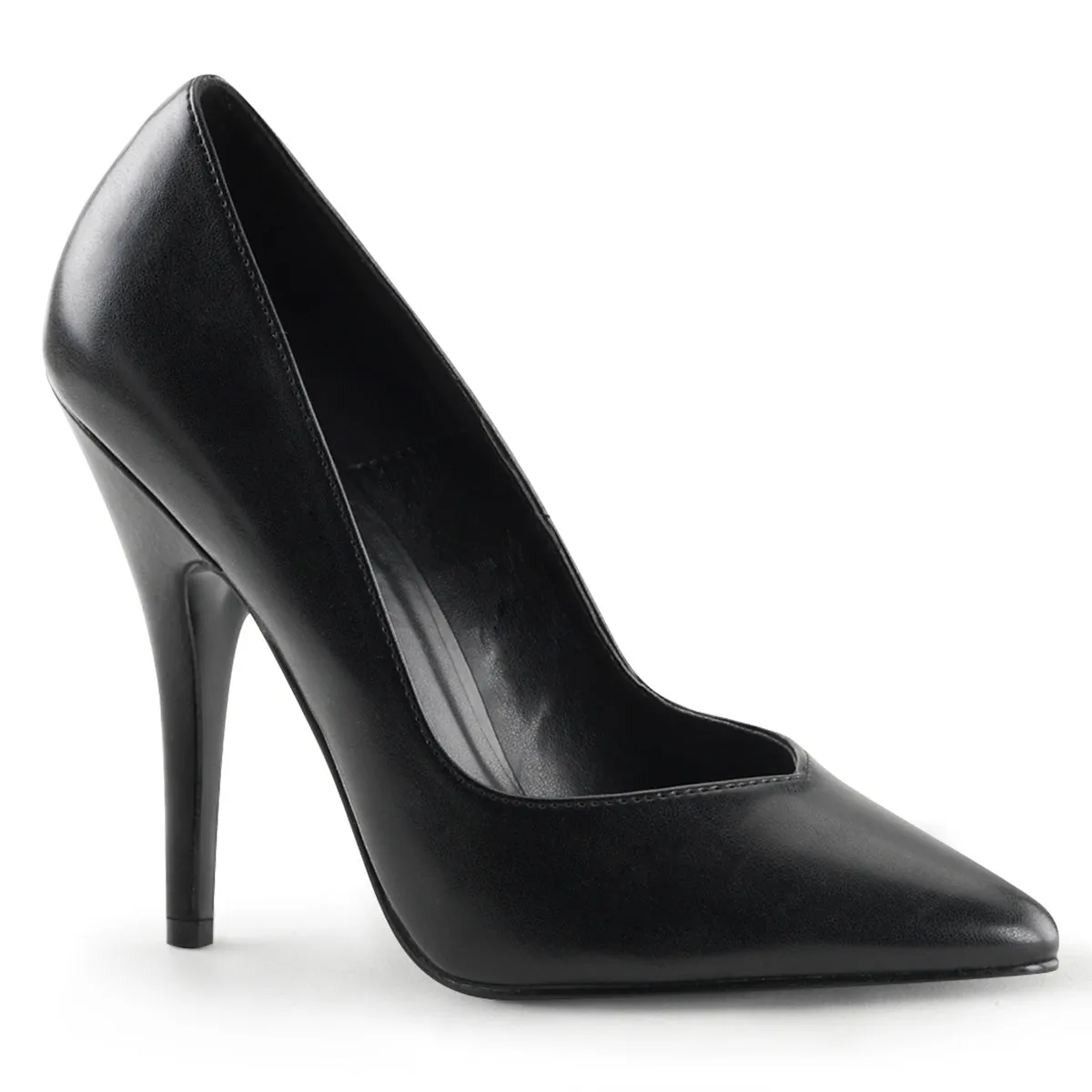 SEDUCE-420V - Blk Faux Leather