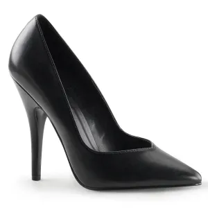 SEDUCE-420V - Blk Faux Leather
