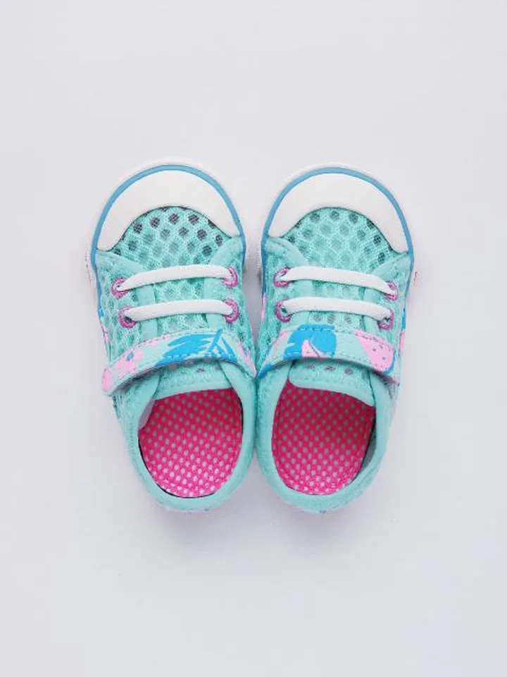 See Kai Run Girl's Mint Mesh Sneakers