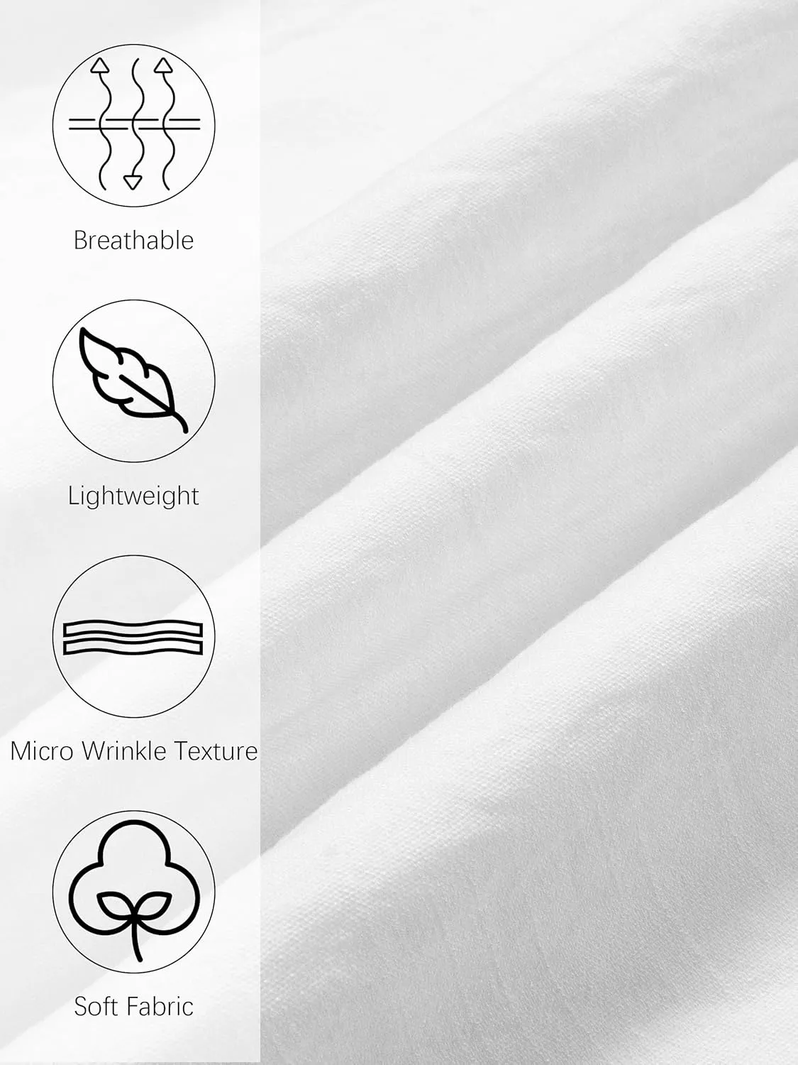SEVEGO Mens Casual Linen Pants 30''/32''/34''/36'' Elastic Waist Drawstring Straight-Legs Summer Beach Loose Fit Trouser