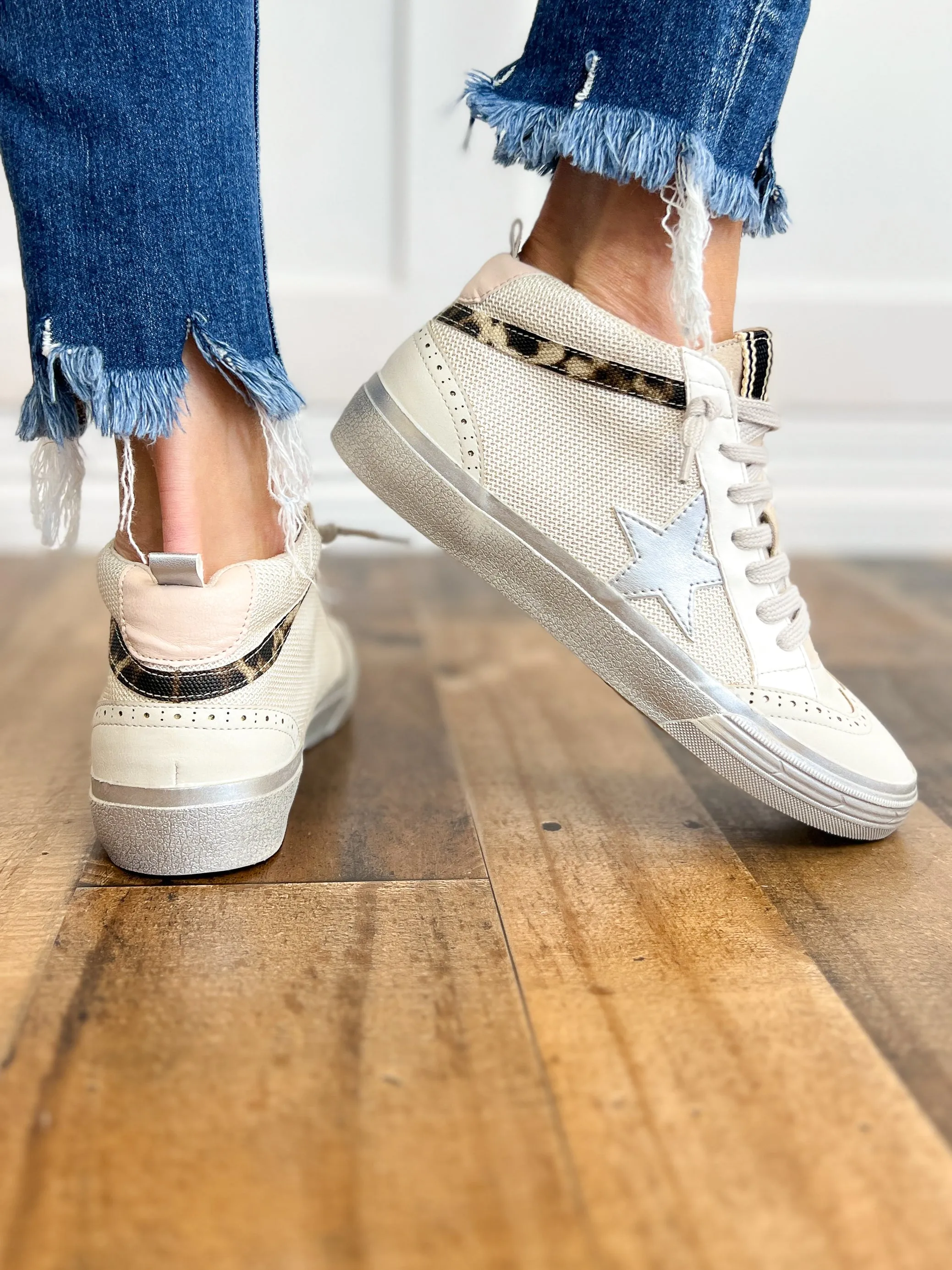 Shu Shop Paulina Mesh Sneaker in Bone