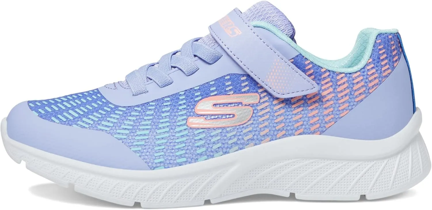 Skechers Girls' Microspec Plus Disco Dreami Sneaker