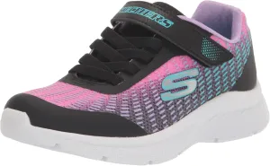 Skechers Girls' Microspec Plus Disco Dreami Sneaker