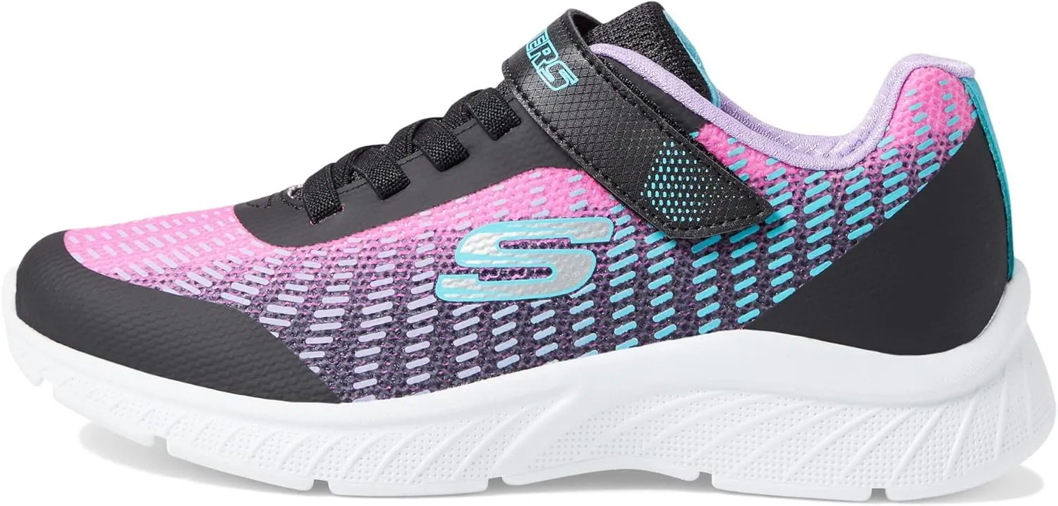 Skechers Girls' Microspec Plus Disco Dreami Sneaker