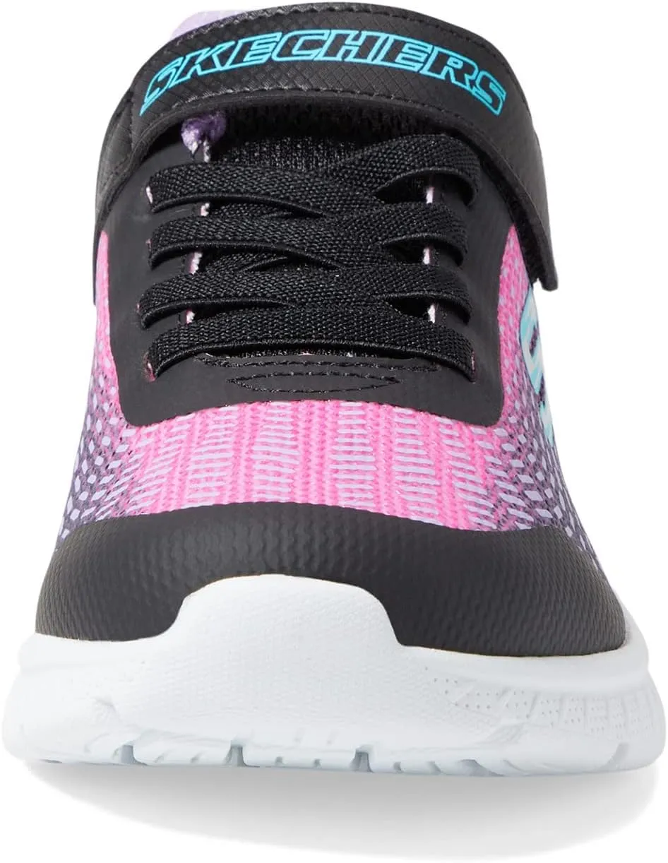 Skechers Girls' Microspec Plus Disco Dreami Sneaker