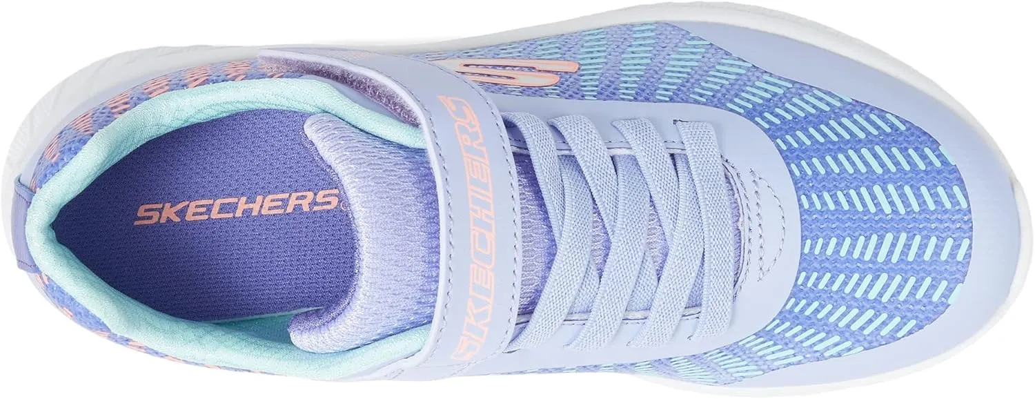 Skechers Girls' Microspec Plus Disco Dreami Sneaker