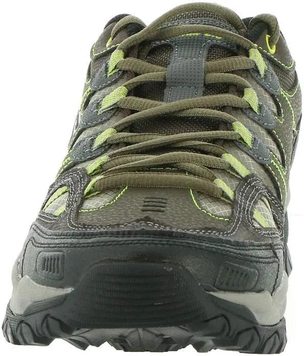 Skechers Men's Skechers Men's Sparta 2.0 Leather and Mesh Lace up Sneaker