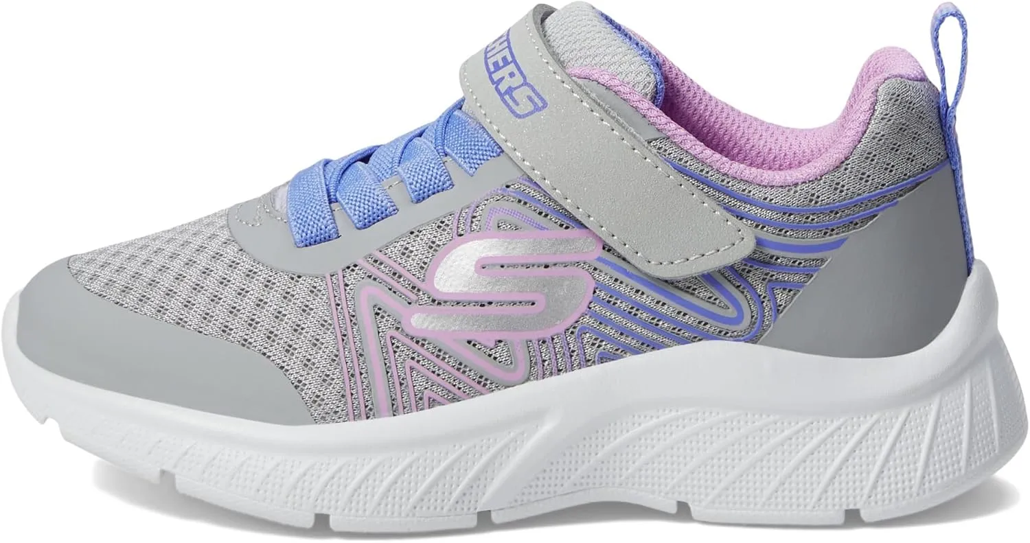 Skechers Unisex-child Microspec Plus - Swirl Sweet Sneaker