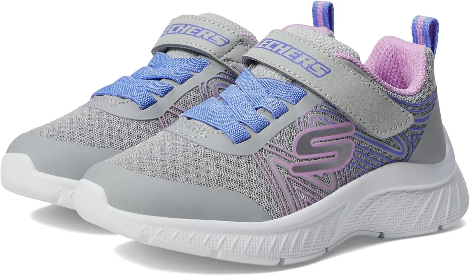 Skechers Unisex-child Microspec Plus - Swirl Sweet Sneaker
