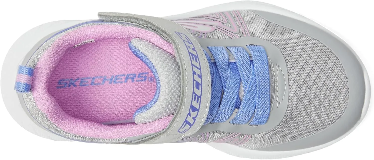Skechers Unisex-child Microspec Plus - Swirl Sweet Sneaker