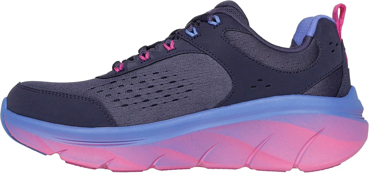 Skechers Women's D'lux Walker 2.0 Neon Sites Sneaker