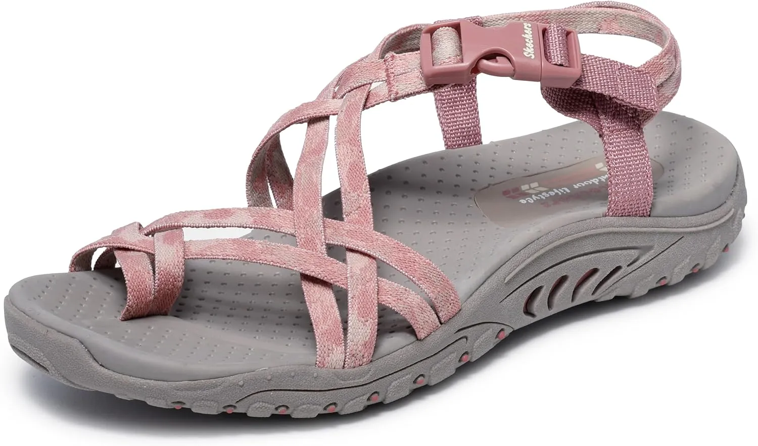 Skechers Women's Reggae-Positive Space Sport Sandal
