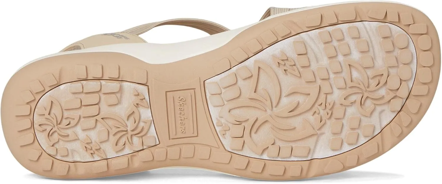 Skechers Women's Reggae Slim-Simply Stretchy Hands Free Slip-ins Sport Sandal
