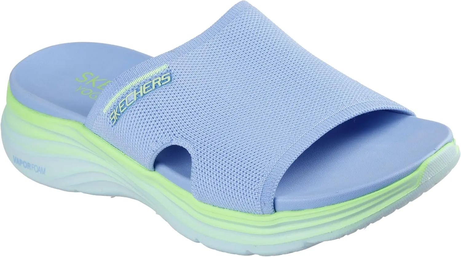 Skechers Women's Vapor Foam-Coastal Sunset Slide Sandal