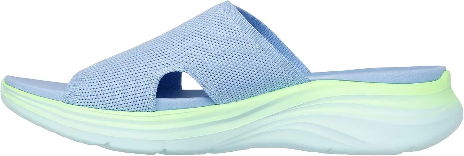 Skechers Women's Vapor Foam-Coastal Sunset Slide Sandal