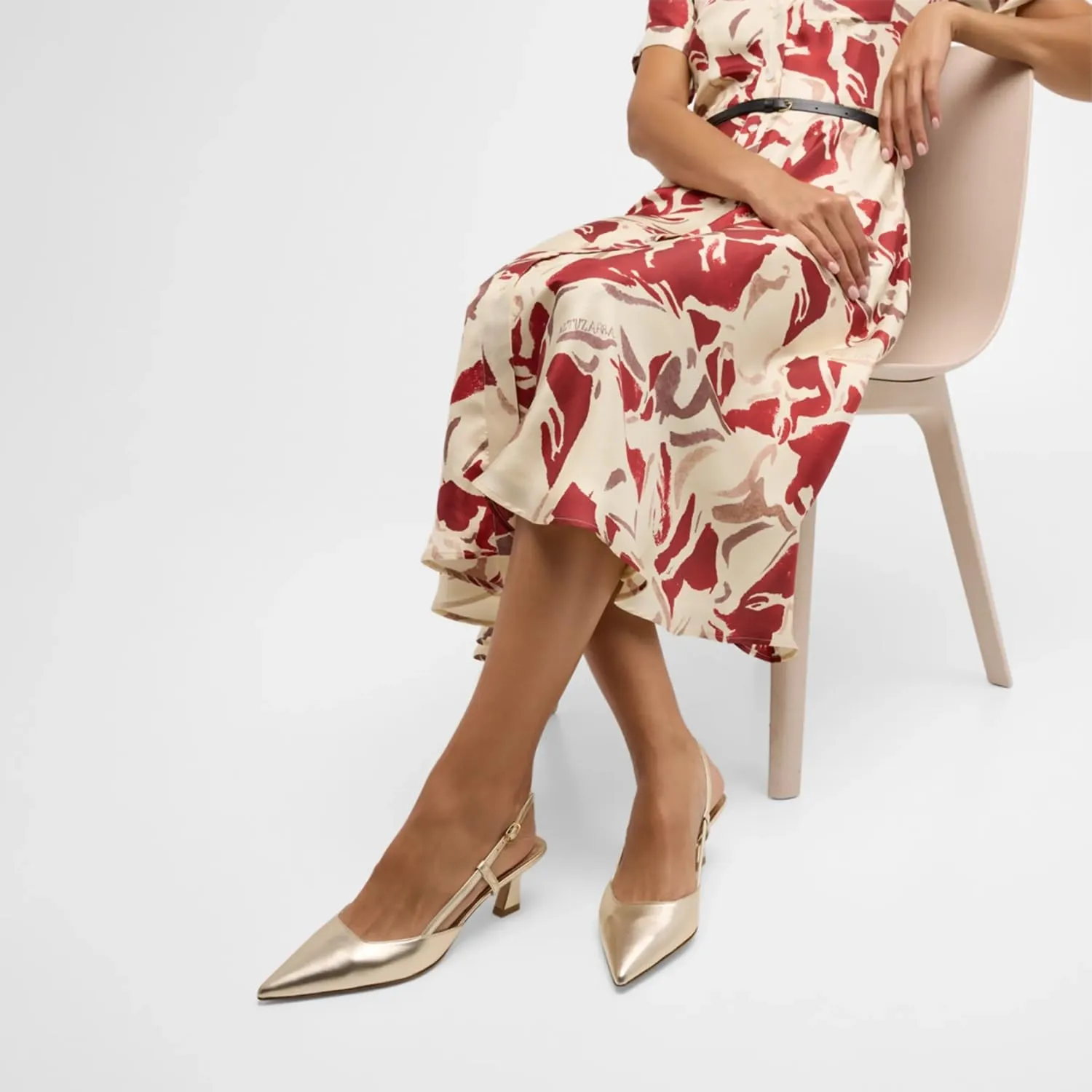 SlingBack Pump Shoes for Women with 2 Inche Heel