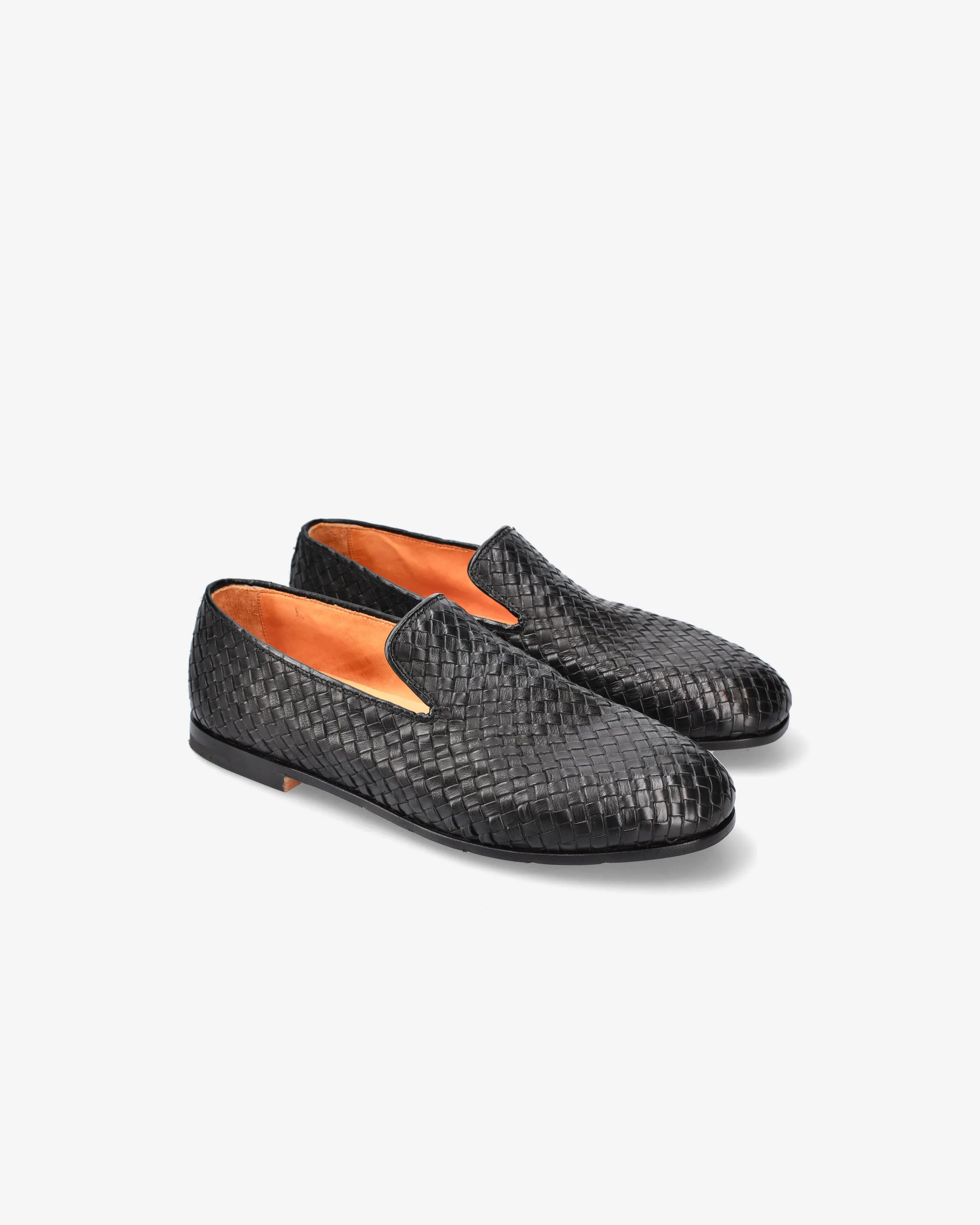 Slip-on with Braided Calf Upper