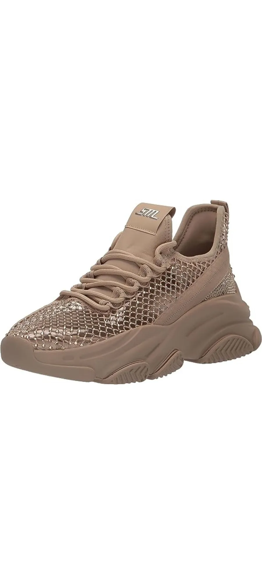 Sneakers Stretchy Steve Phantom Top Embellished Low Wi-Fi-enabled Fashion Up Lace Unique selection Tan Madden