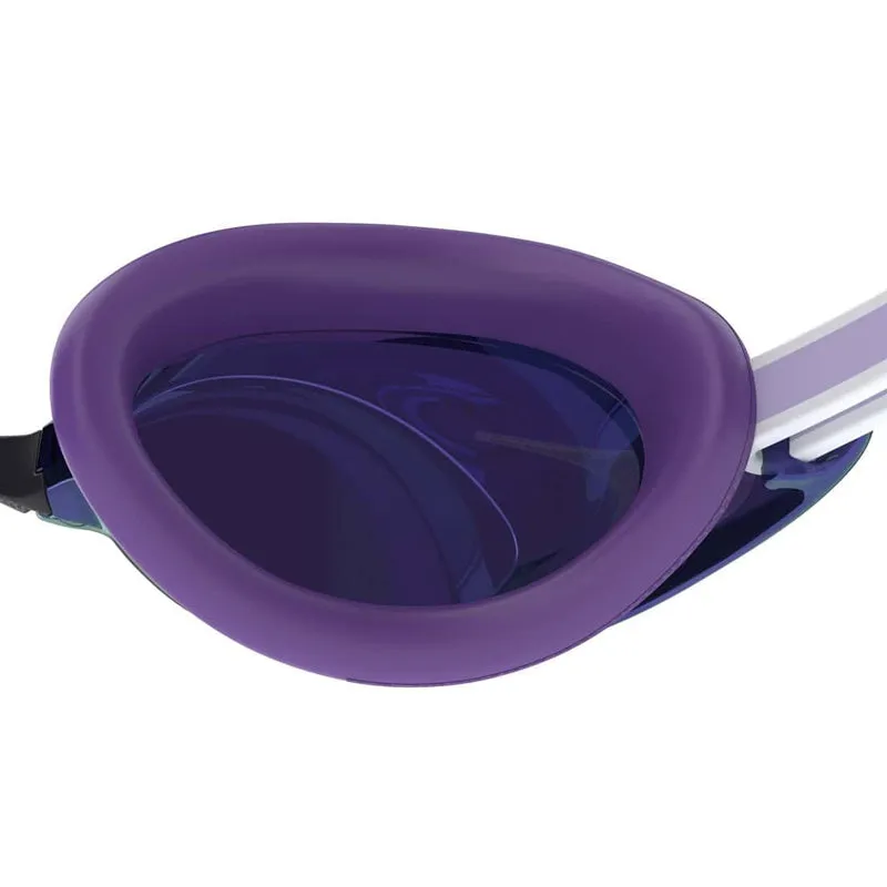 Speedo - Women's Vanquisher 3.0 Mirrored Goggle - Purple/Iris/Silver