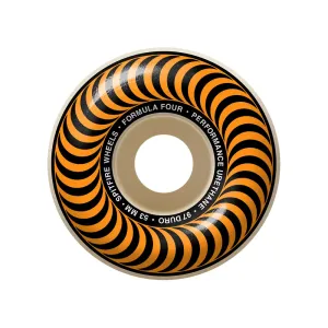 SPITFIRE FORMULA FOUR 99 CLASSIC ORANGE WHEEL 53MM