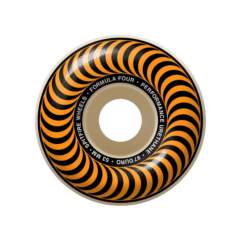 SPITFIRE FORMULA FOUR 99 CLASSIC ORANGE WHEEL 53MM