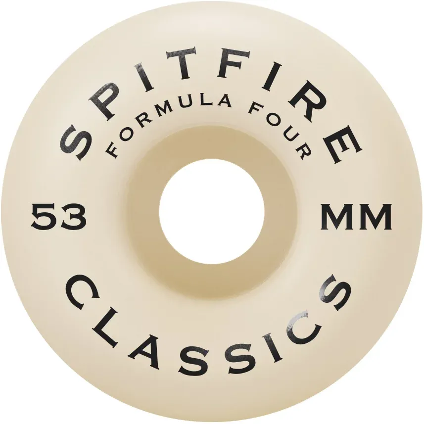 SPITFIRE FORMULA FOUR 99 CLASSIC ORANGE WHEEL 53MM