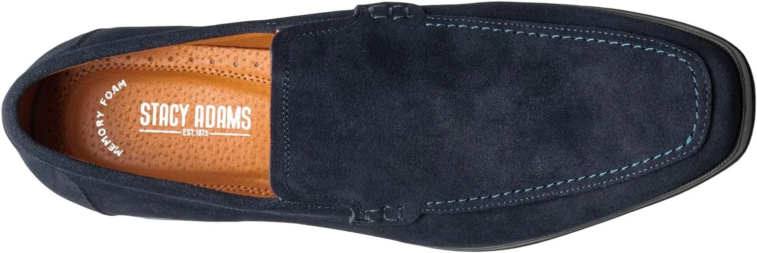 Stacy Adams Men's Pelton Moc Toe Slip on Loafer