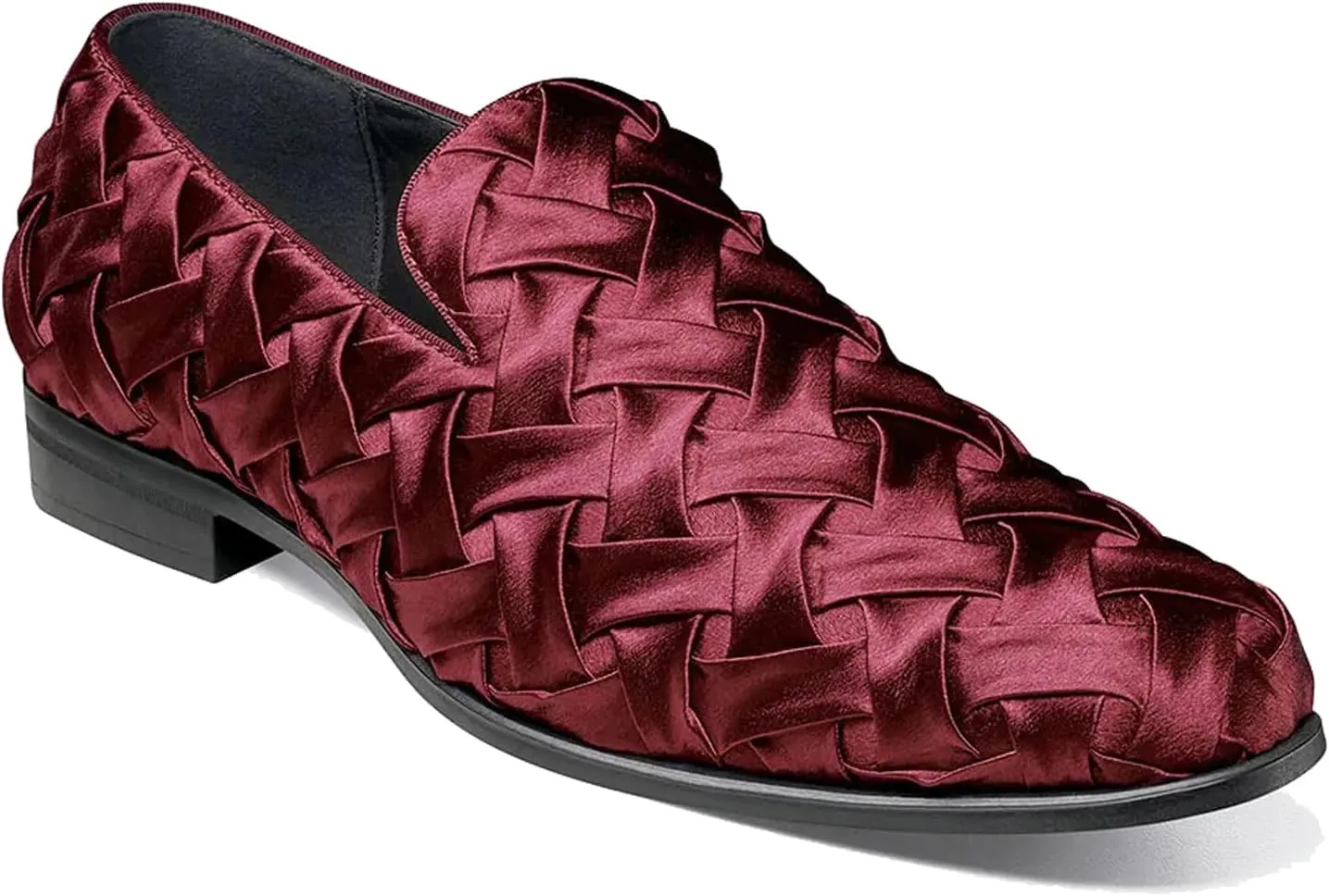 STACY ADAMS Men's Savoir Satin Slip-on Loafer