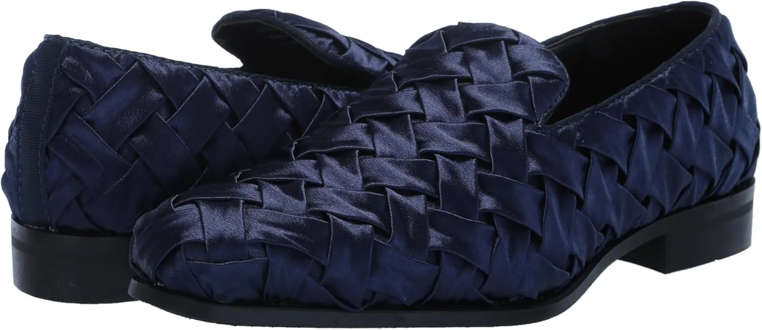STACY ADAMS Men's Savoir Satin Slip-on Loafer