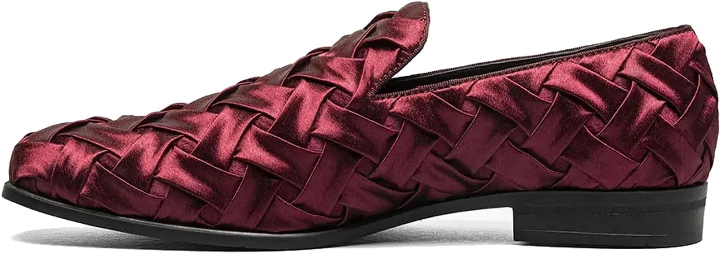 STACY ADAMS Men's Savoir Satin Slip-on Loafer